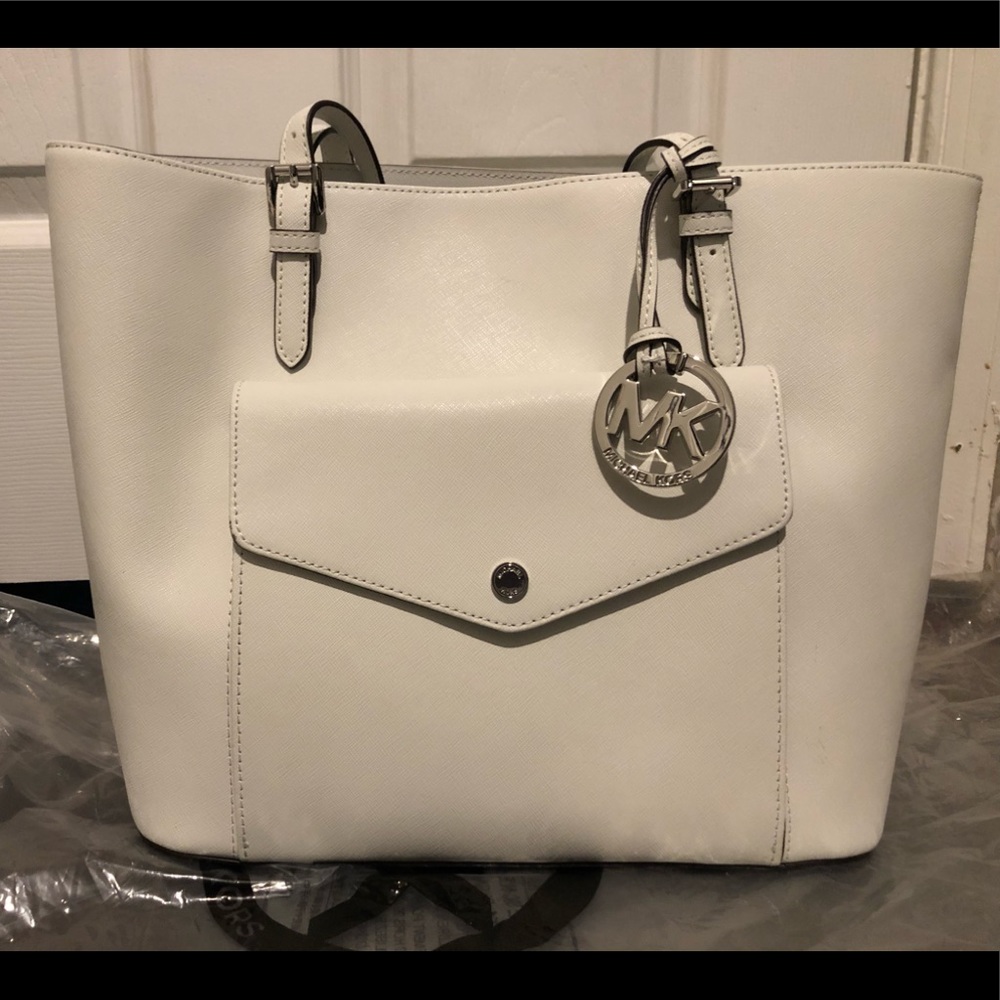 MK white bag